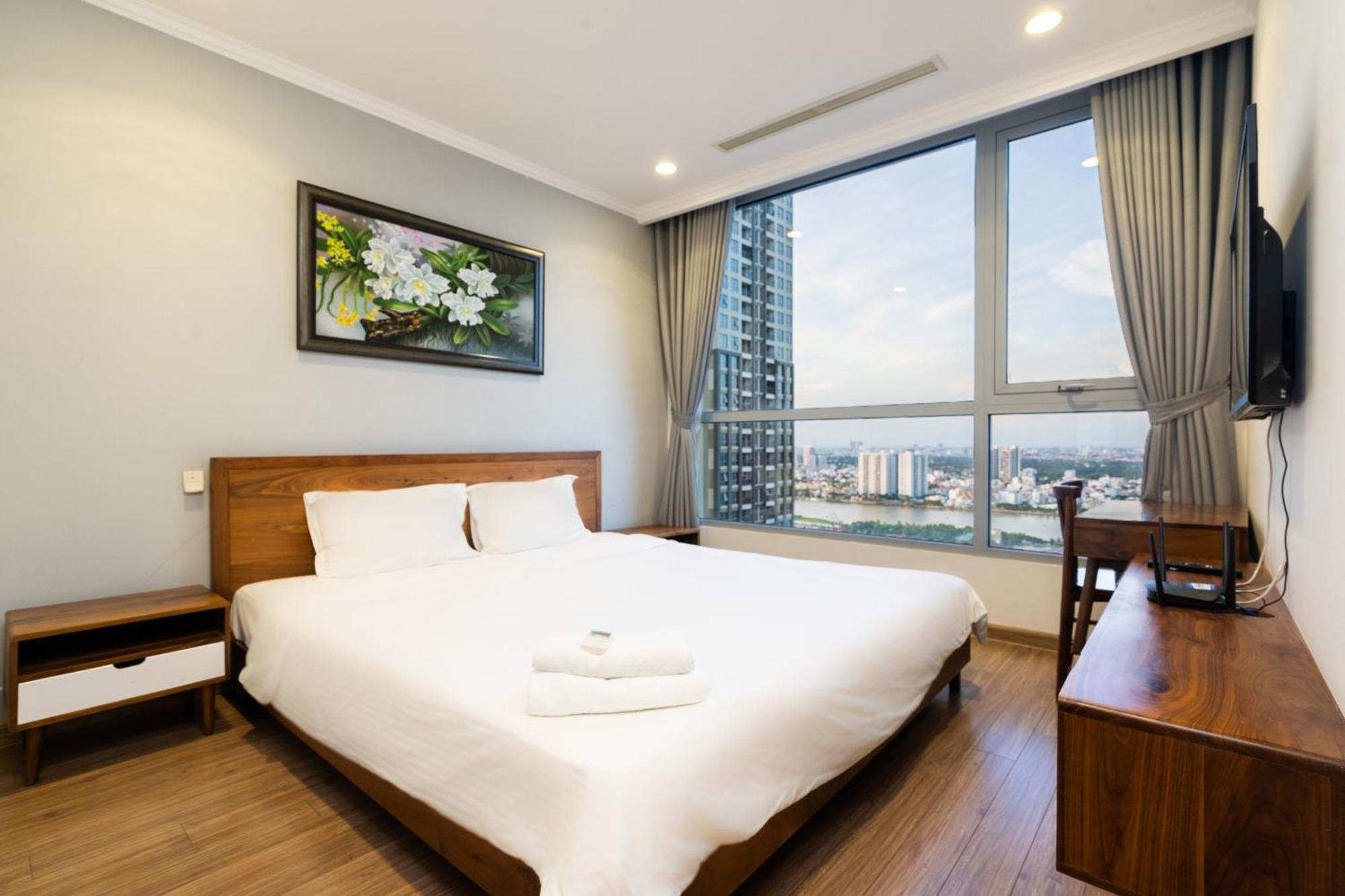 Vinhomes Central Park - Serviced Apartments Rental Ltd Ciudad Ho Chi Minh  Exterior foto